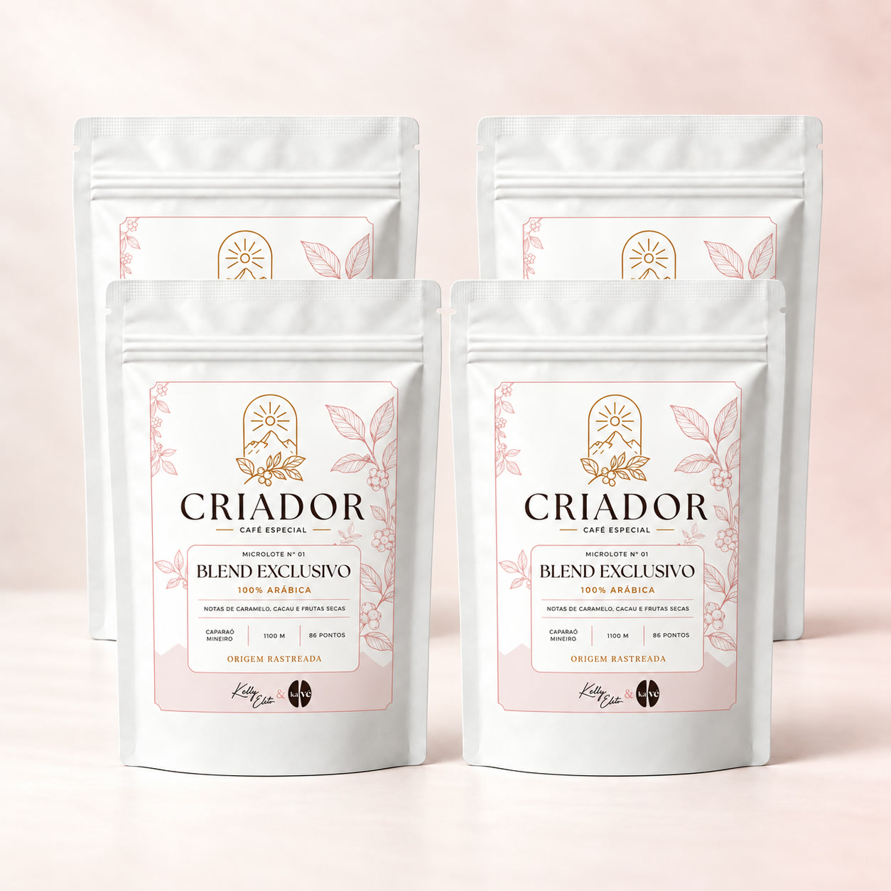 Kit com 4 pacotes do Criador